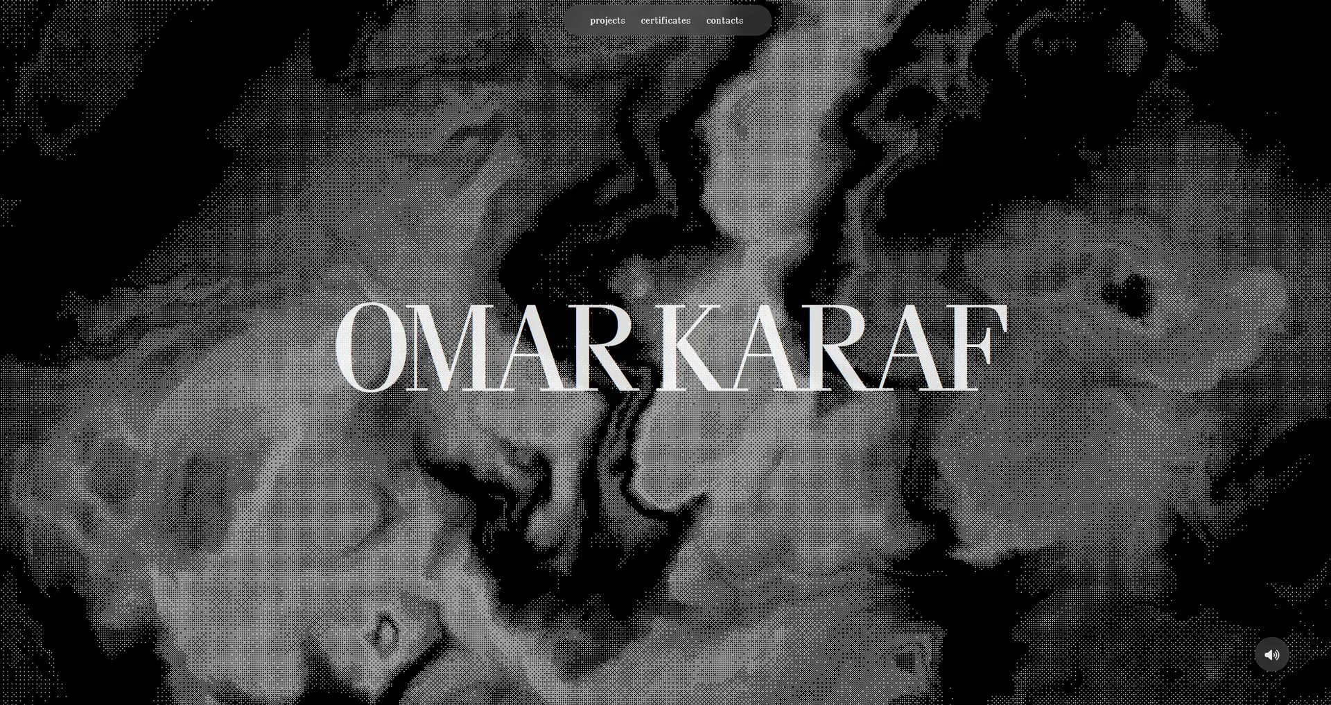 Omar Karaf - Portfolio site